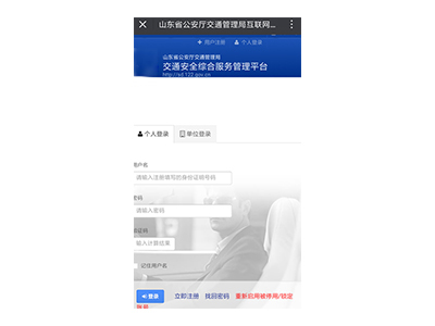 車駕管業務微信服務平臺系統